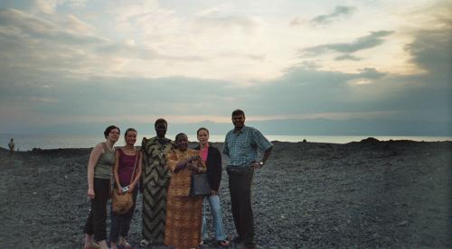 groupe au lac