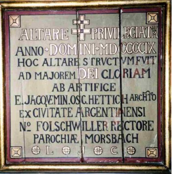 inscription