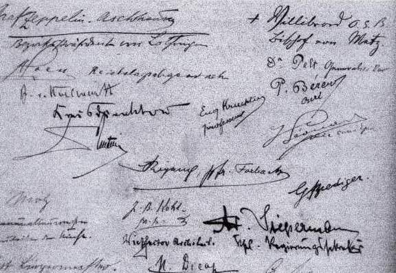 signatures